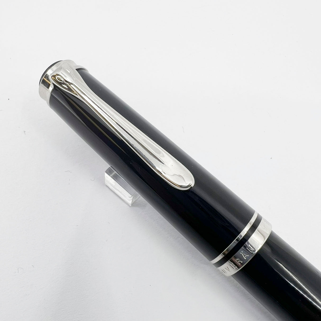 Pelikan M405 Solid Black Fountain Pen - Medium 14C Gold Nib