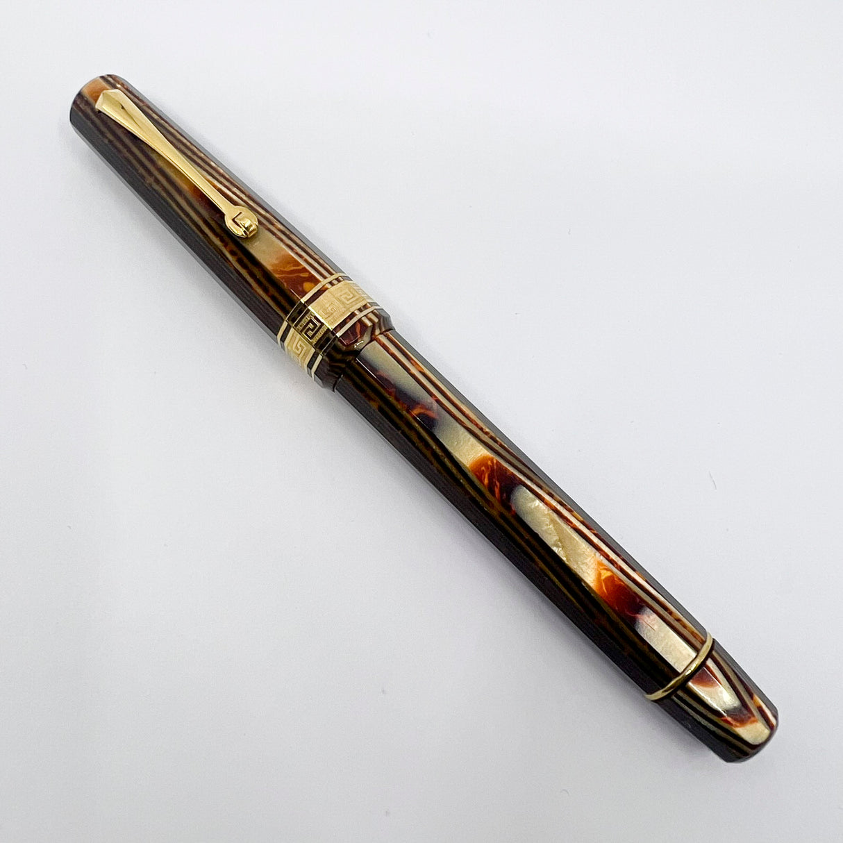OMAS Paragon Exquisite Bronze Arco Celluloid Rollerball (1999)