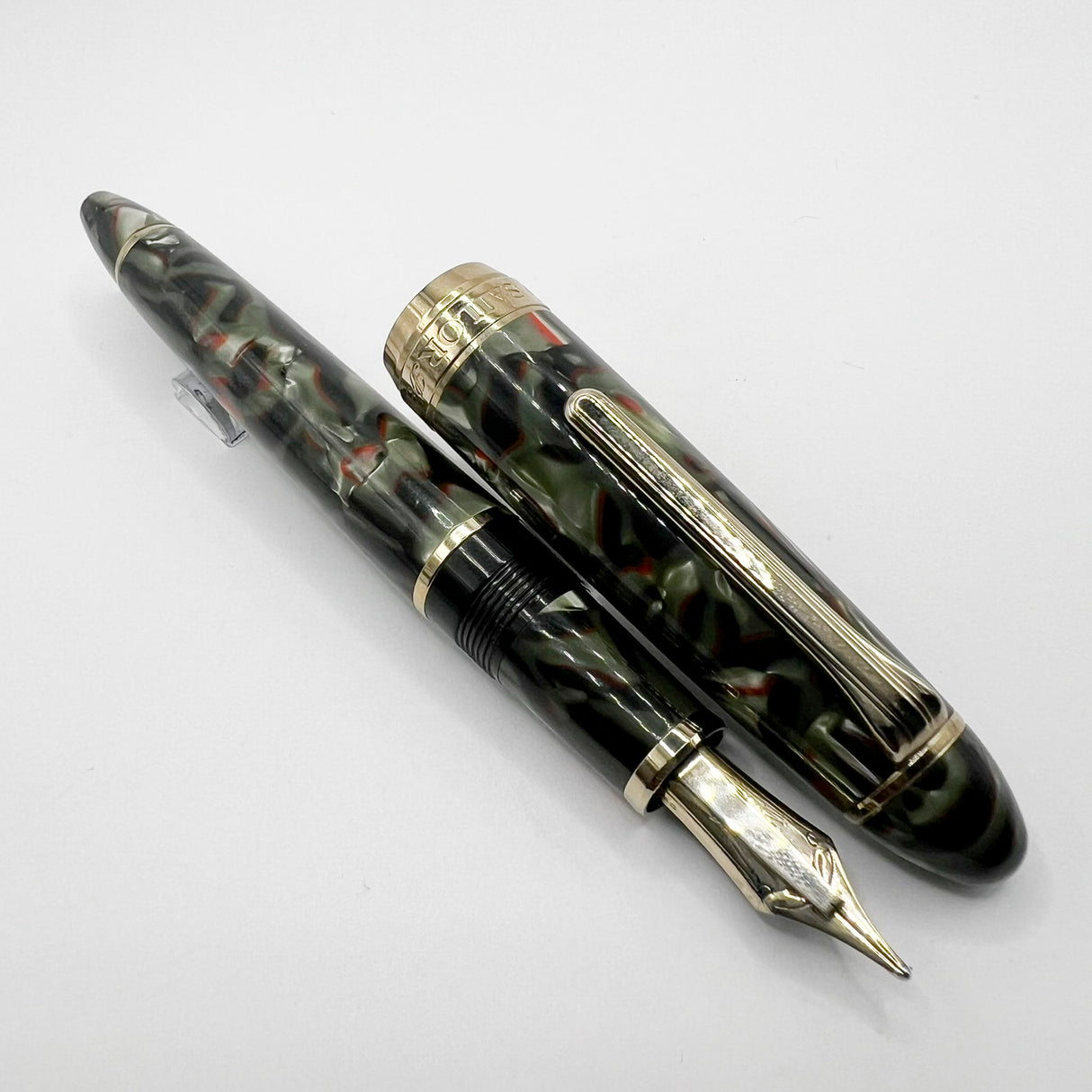 Classic Pens LB1 - The "Nagahara" by Sailor #96/100 - A Naginata Cross Emperor Broad 21kt Gold Nib (2003)!