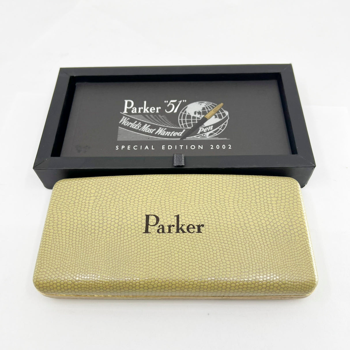Parker 51 Special Edition Sterling Silver & Vista Blue Fountain Pen - Fine 18kt Gold Nib