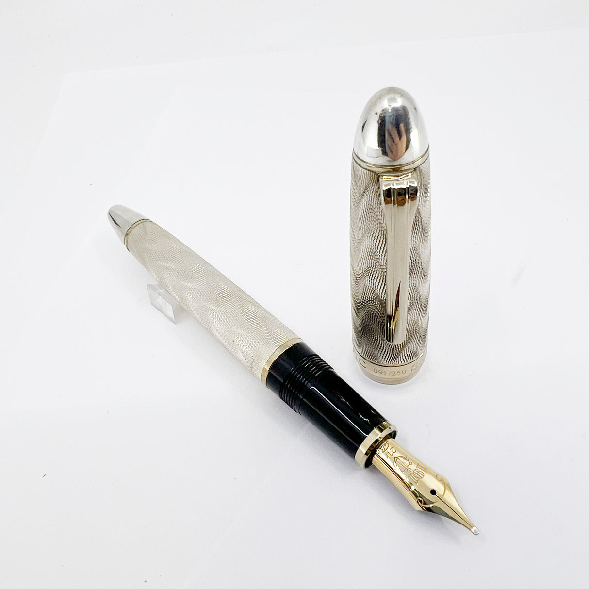 Classic Pen CP7 Sailor Atlantic "Ocean Fountain Pen" Flamme Vague #091/250 - A Semi-Flexible Sailor Zoom 21kt Gold Nib!!