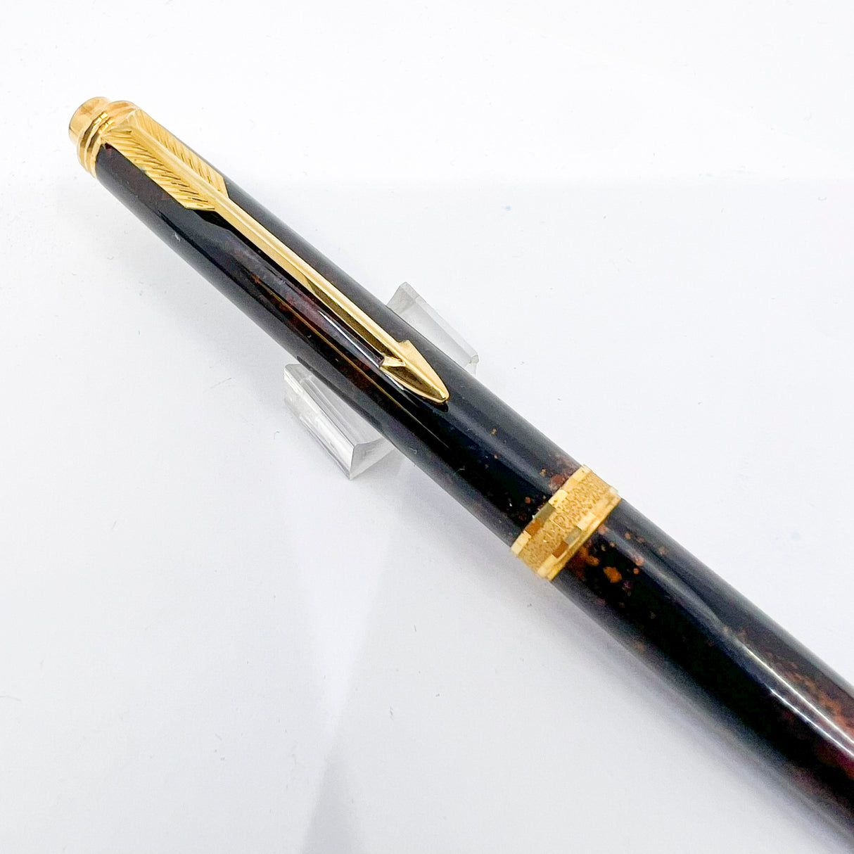 Parker Premier Chinese Brown/Amber Laque Mechanical Pencil - 0.7mm - Circa 1988
