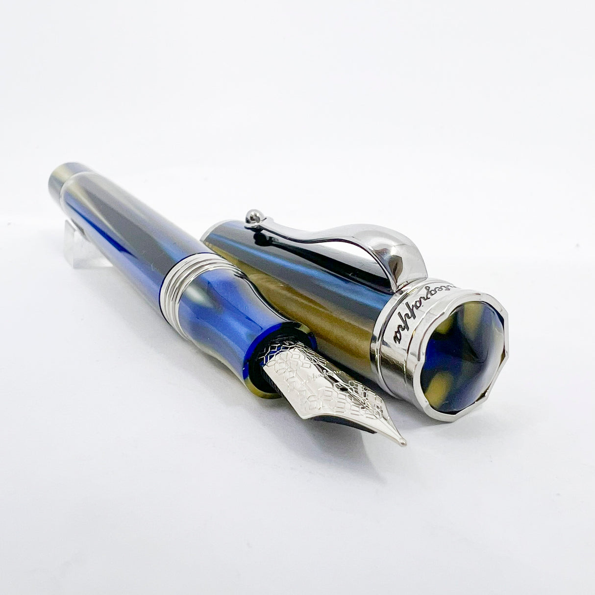 Montegrappa Ducale Murano Mare Fountain Pen - Medium Stainless Steel Nib