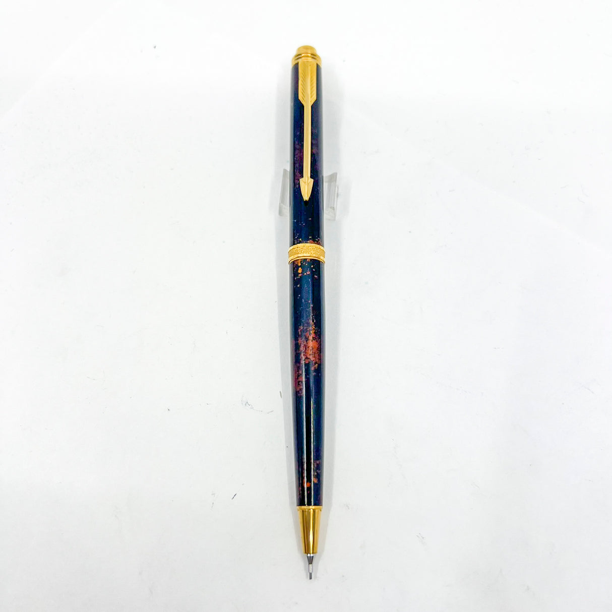 Parker Premier Chinese Brown/Amber Laque Mechanical Pencil - 0.7mm - Circa 1988