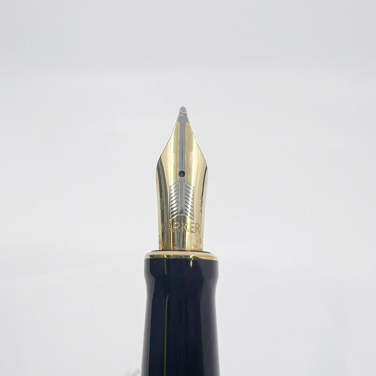 Parker Centennial (Largest Size) Black Duofold Fountain Pen - Special Presentation Box & Contents for the 100th Anniversary of the Parker Pen Company - Medium 18kt Gold Nib