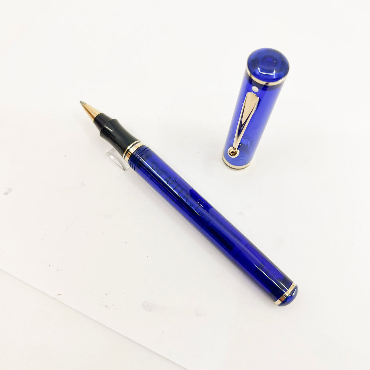 Sheaffer Mediterranean Blue Transparent Connaisseur Rollerball