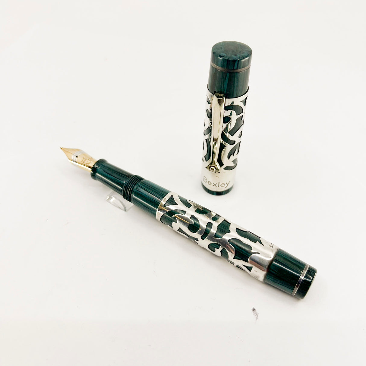 Bexley Decoband Art Deco Sterling Silver .925 Overlay Limited Edition - Circa 1997