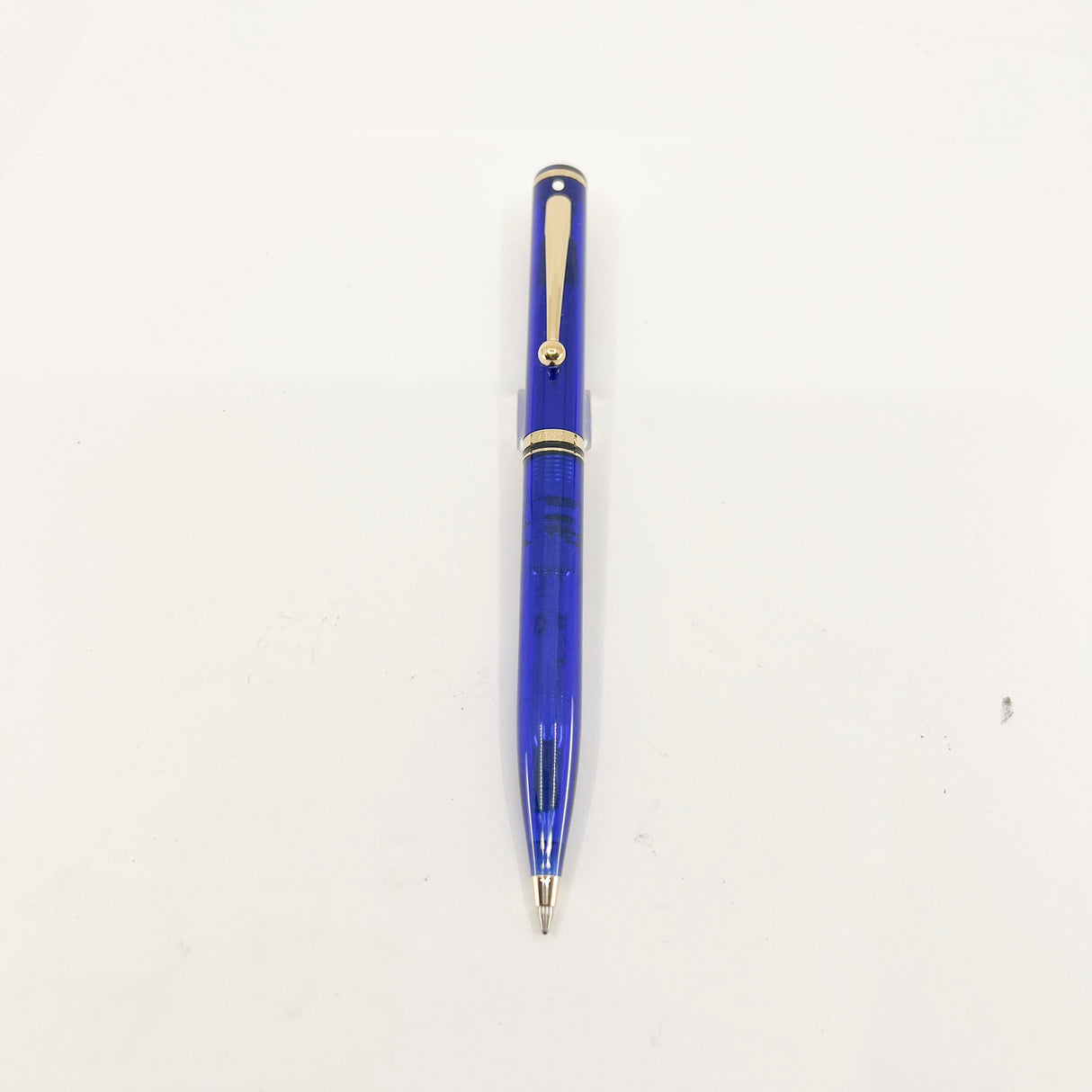 Sheaffer Mediterranean Blue Transparent Connaisseur Ballpoint Pen