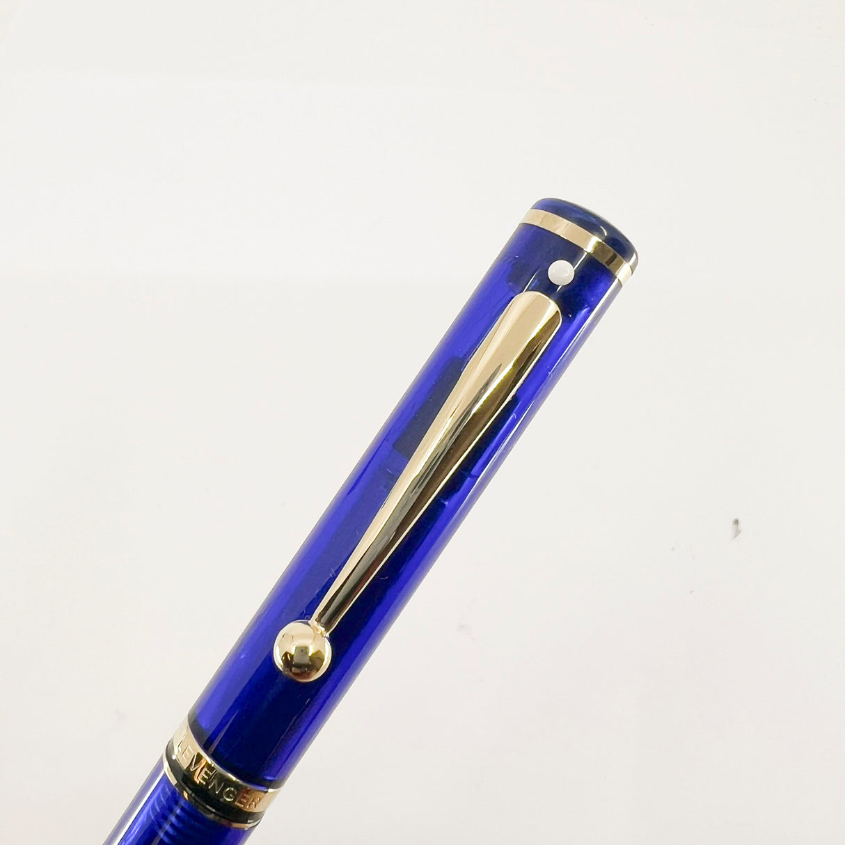 Sheaffer Mediterranean Blue Transparent Connaisseur Ballpoint Pen