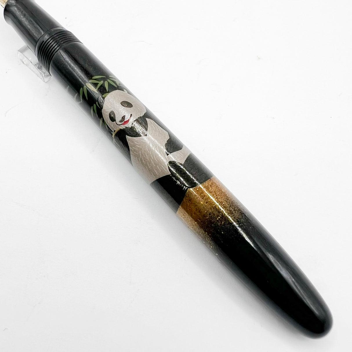 Namiki Yukari Panda Limited Edition Maki-e Fountain Pen - Broad 18kt Gold Nib
