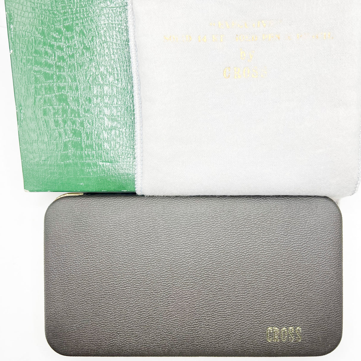 Cross Century SOLID 14kt Gold Ballpoint and Mechanical Pencil 0.7mm Set - MINT IN ORIGINAL BOX!!