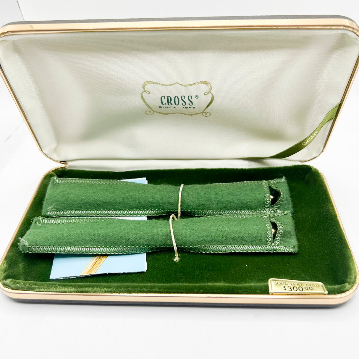 Cross Century SOLID 14kt Gold Ballpoint and Mechanical Pencil 0.7mm Set - MINT IN ORIGINAL BOX!!