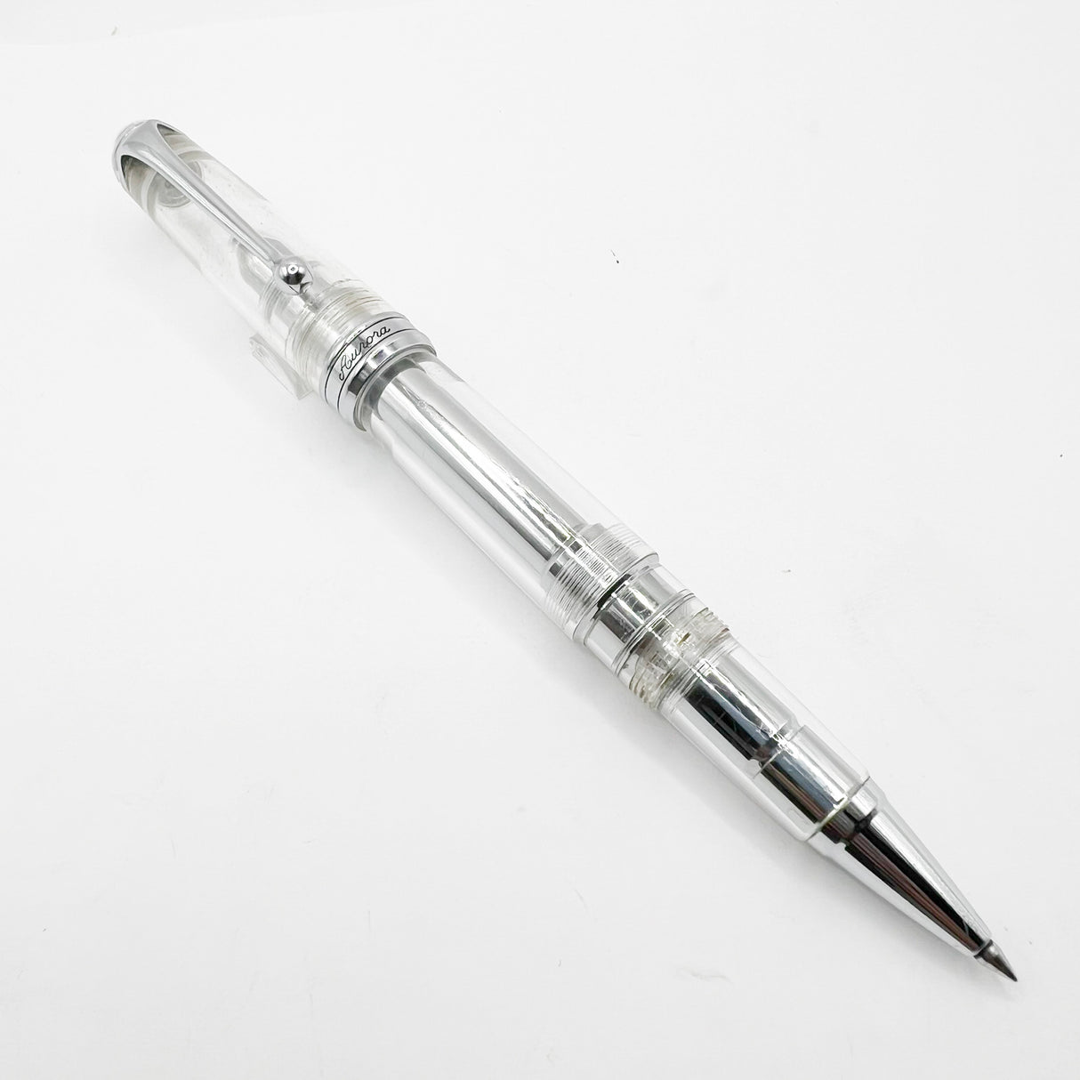 Aurora Large Size #88 Clear Demonstrator Rollerball
