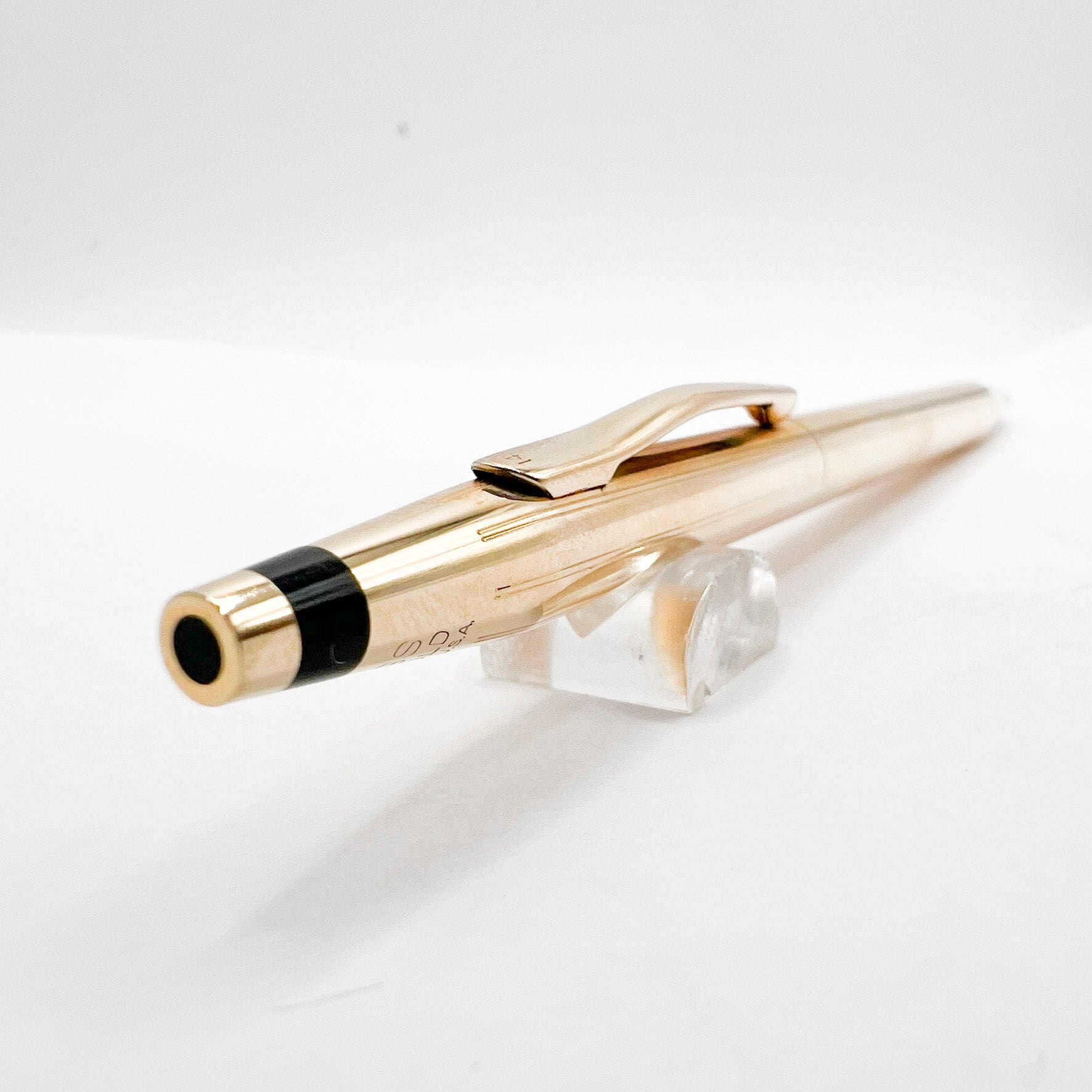 Cross Century SOLID 14kt Gold Ballpoint and Mechanical Pencil 0.7mm Set - MINT IN ORIGINAL BOX!!