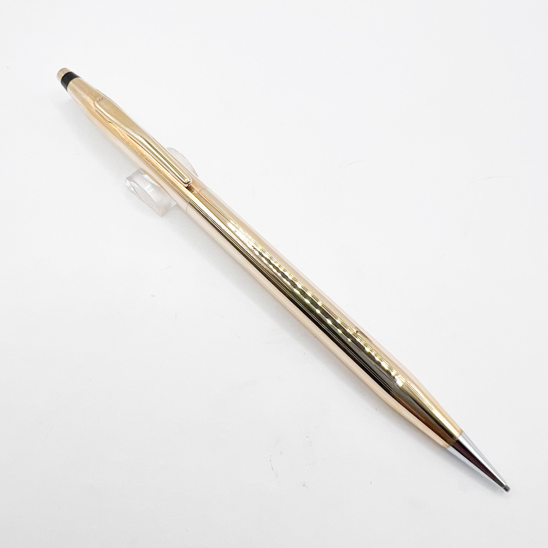 Cross Century SOLID 14kt Gold Ballpoint and Mechanical Pencil 0.7mm Set - MINT IN ORIGINAL BOX!!