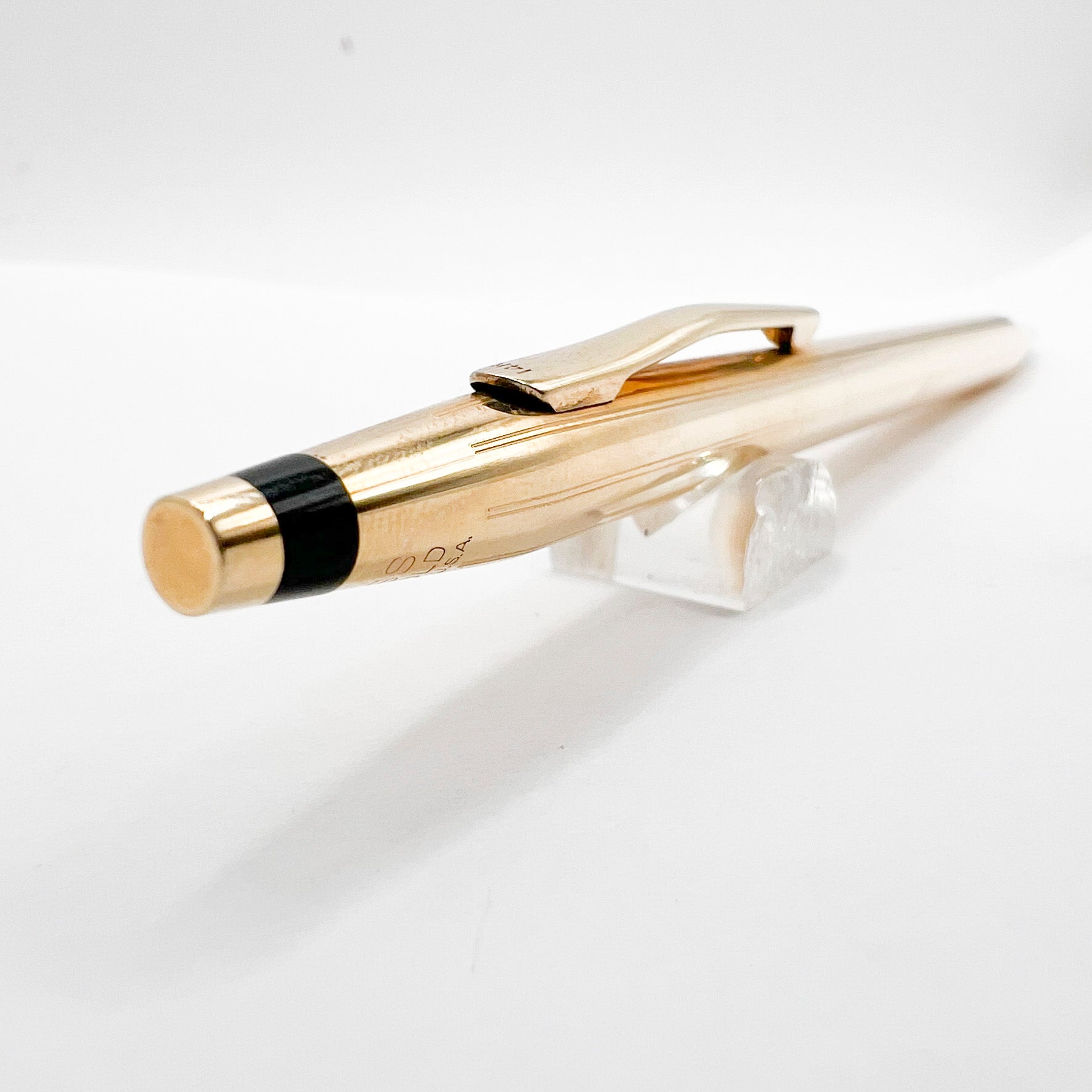 Cross Century SOLID 14kt Gold Ballpoint and Mechanical Pencil 0.7mm Set - MINT IN ORIGINAL BOX!!