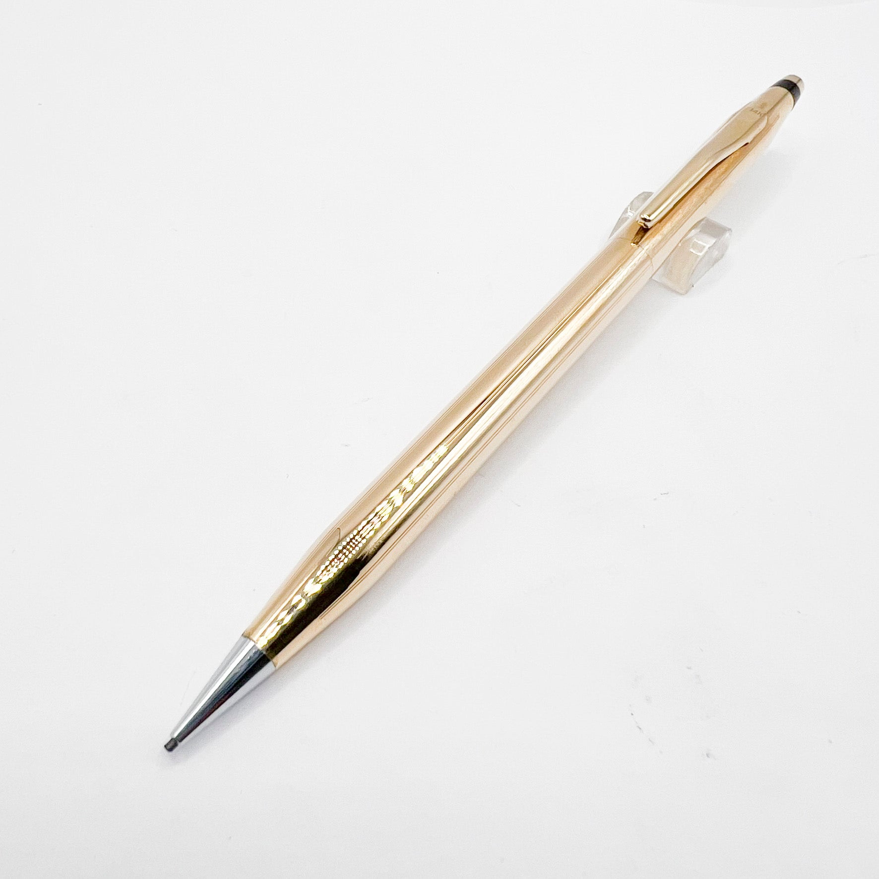Cross Century SOLID 14kt Gold Ballpoint and Mechanical Pencil 0.7mm Set - MINT IN ORIGINAL BOX!!