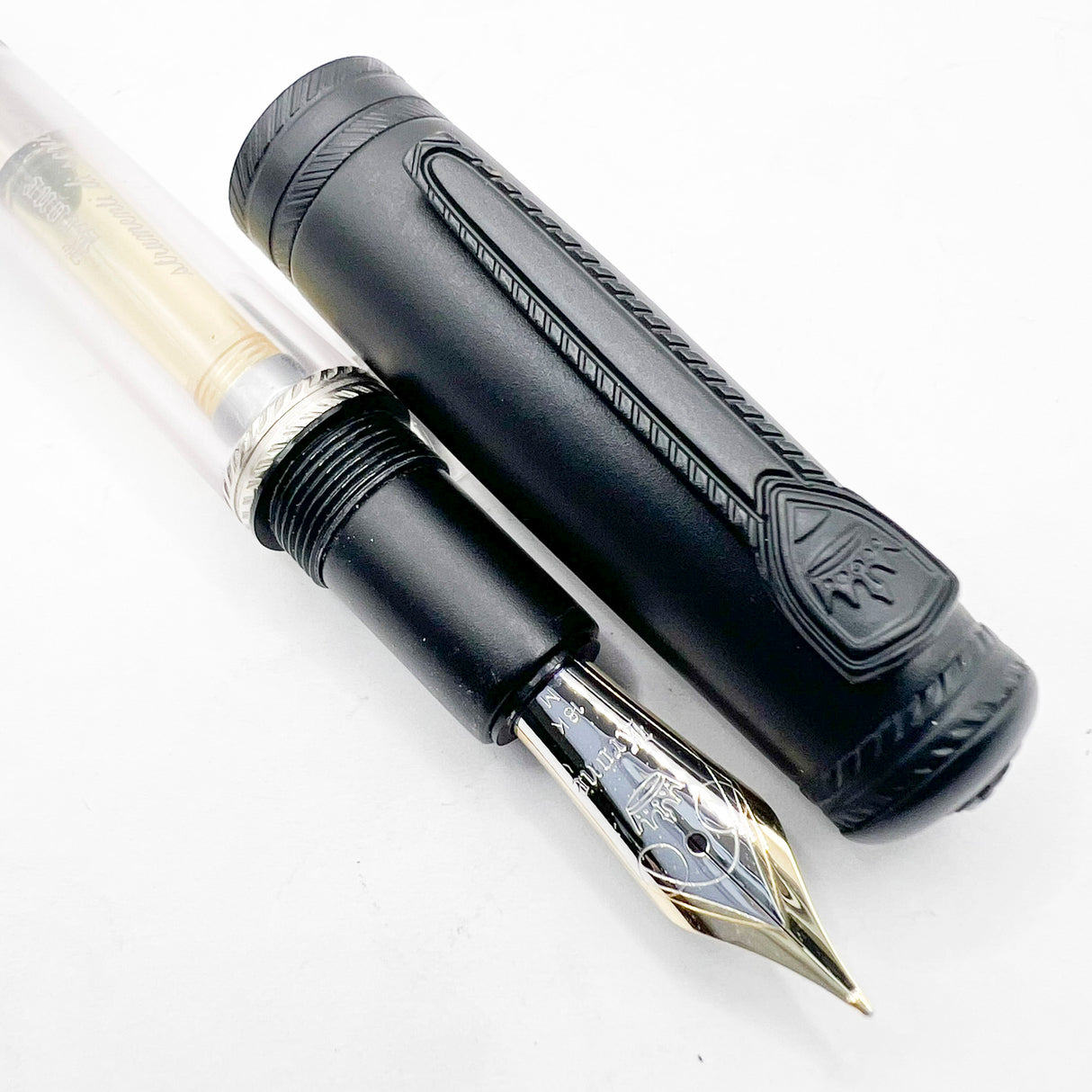 Krone Strumenti di Scrittura Demonstrator Fountain Pen Fountain Pen - Medium 18kt Gold Nib