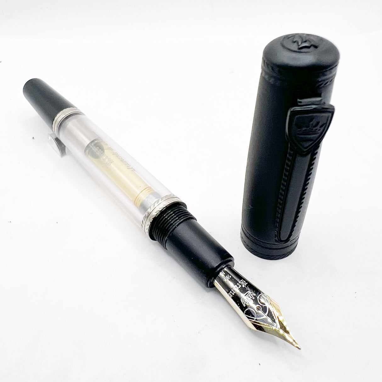 Krone Strumenti di Scrittura Demonstrator Fountain Pen Fountain Pen - Medium 18kt Gold Nib