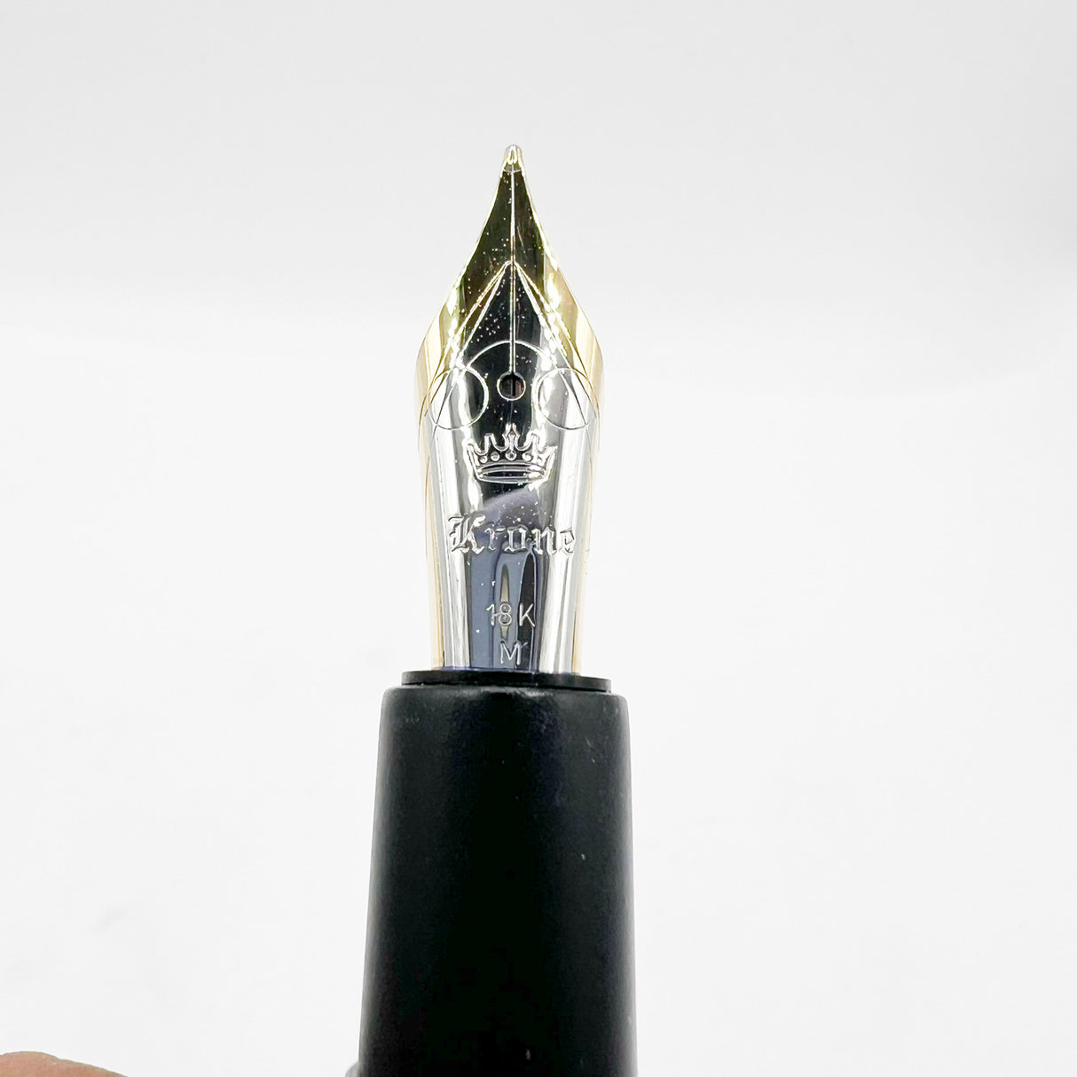 Krone Strumenti di Scrittura Demonstrator Fountain Pen Fountain Pen - Medium 18kt Gold Nib