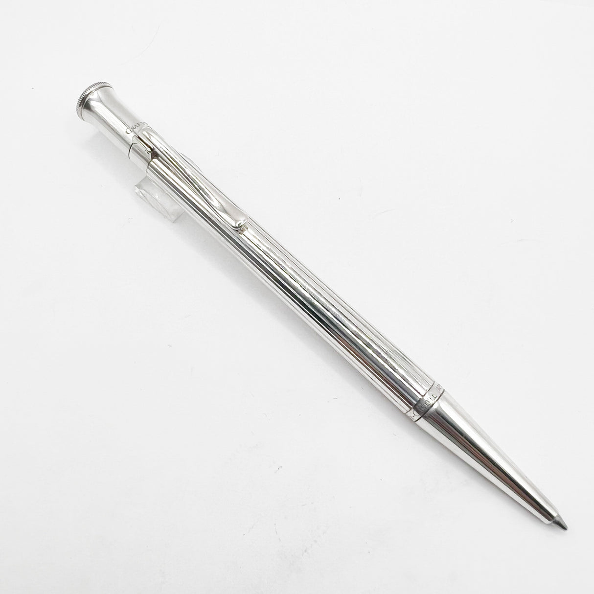 Graf Von Faber Castell Classic Platinum-Plated Ballpoint Pen