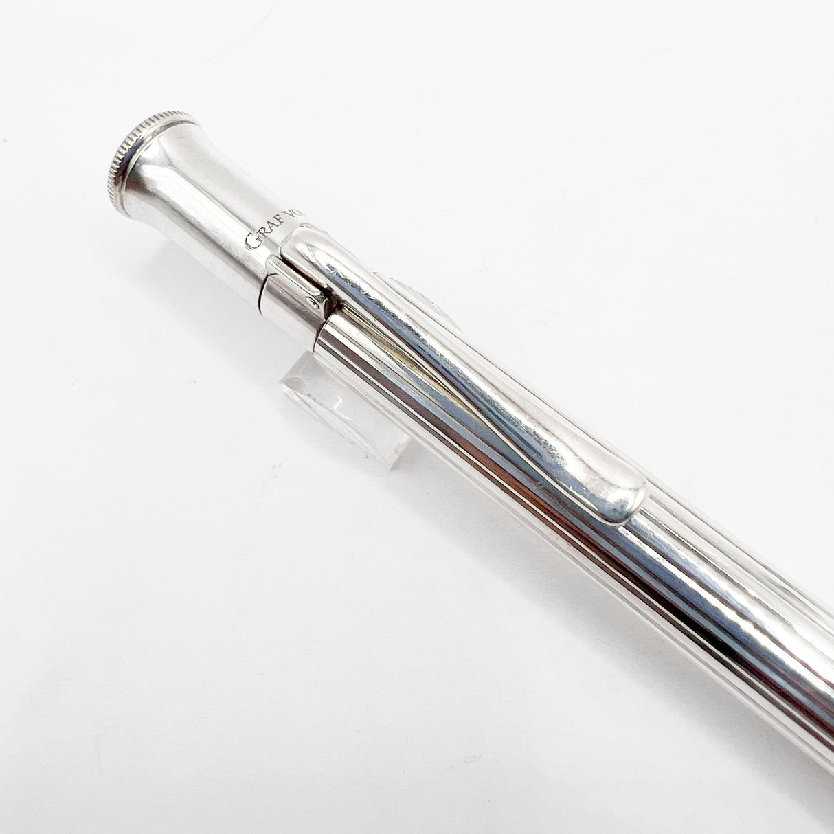 Graf Von Faber Castell Classic Platinum-Plated Ballpoint Pen