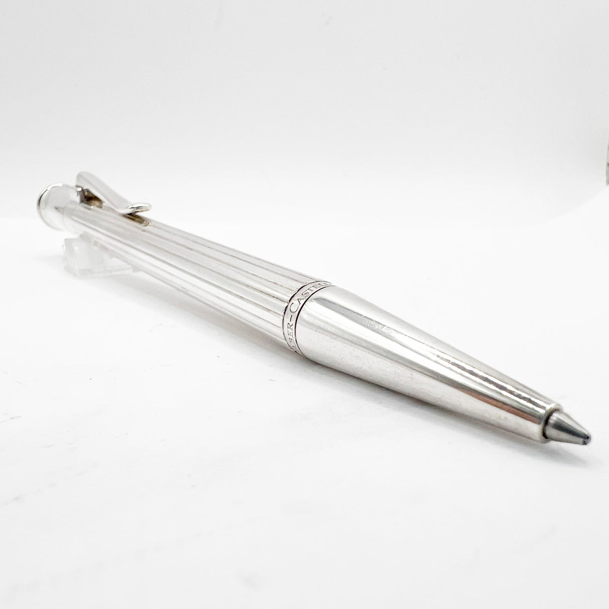 Graf Von Faber Castell Classic Platinum-Plated Ballpoint Pen