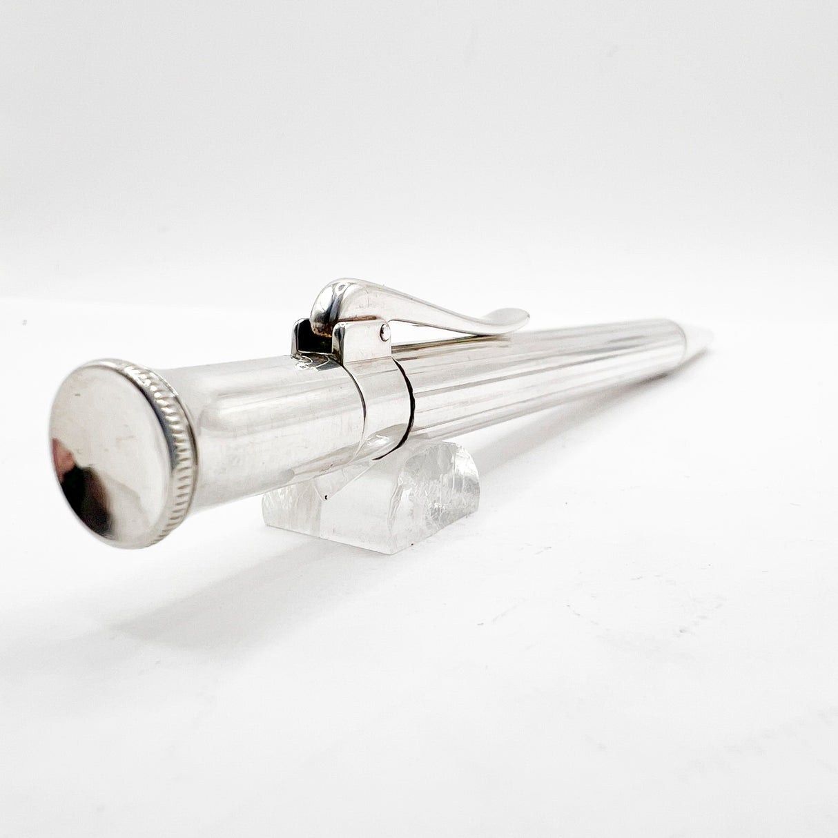 Graf Von Faber Castell Classic Platinum-Plated Ballpoint Pen