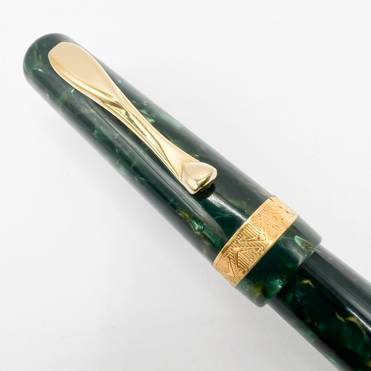 Visconti Limited Edition Michelangelo Grande Celluloid Fountain Pen - Medium 18kt Gold Nib