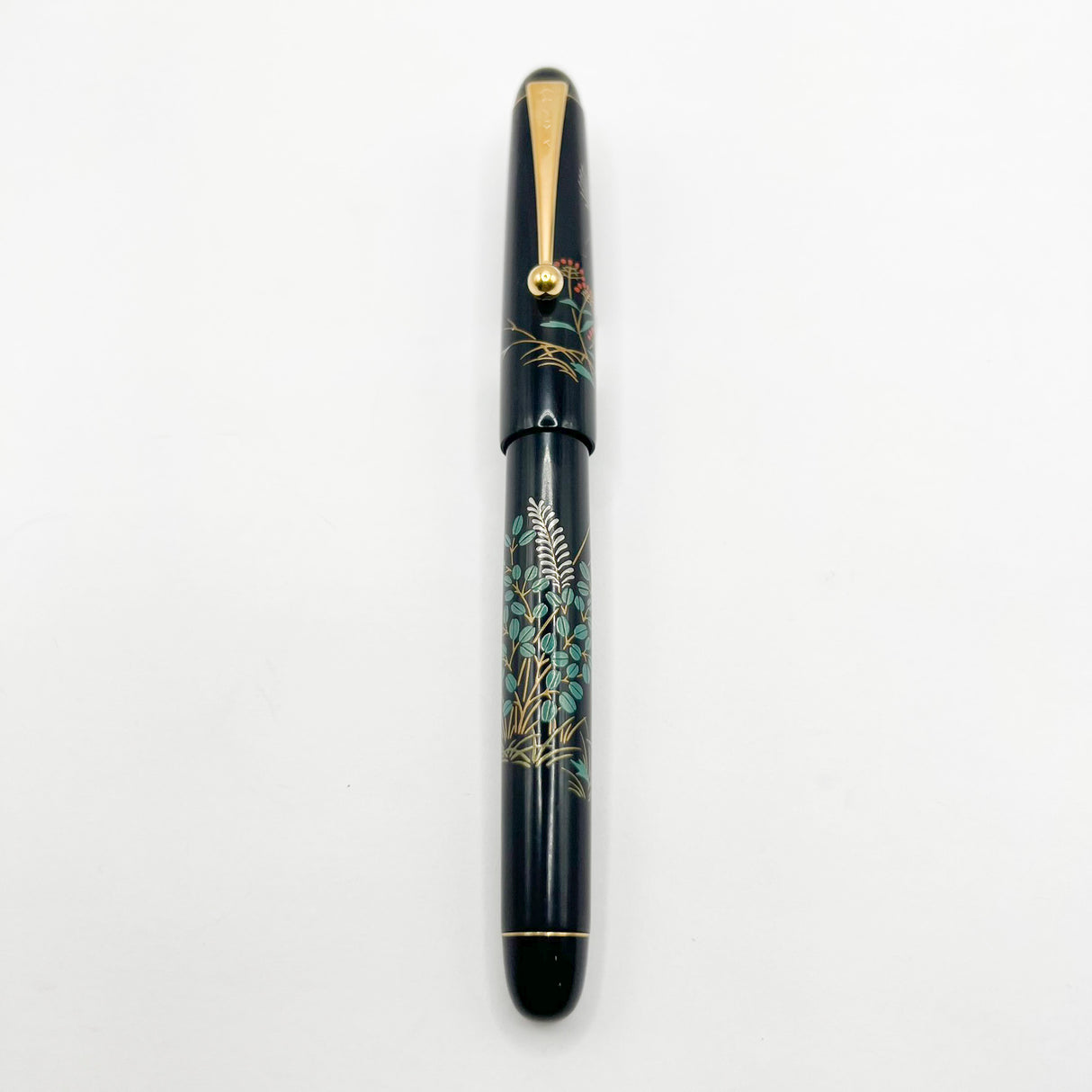 Pilot Namiki Nippon Art Wildflowers Fountain Pen - Fine 14kt Gold Nib