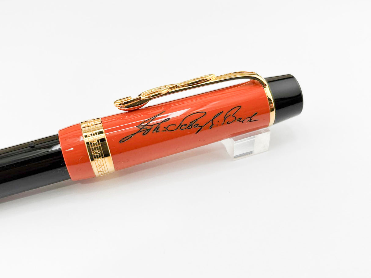 Montblanc Johann Sebastian Bach Donation Limited Edition Fountain Pen - Broad 18kt Gold Nib