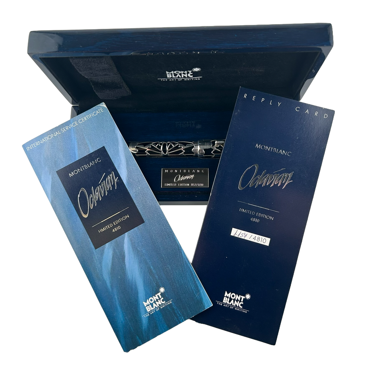 Montblanc Octavian Patron of the Arts Fountain Pen - Medium 18kt Gold Nib