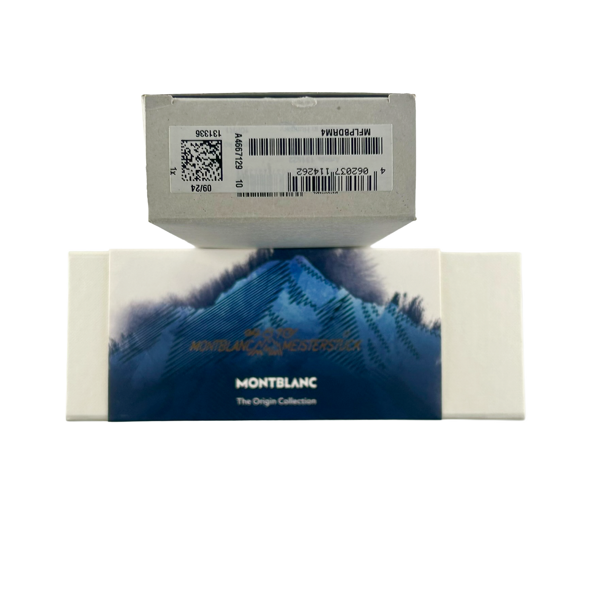 Montblanc Meisterstuck "Origin" Fluid Blue #149 Fountain Pen - Celebrating the 100th Anniversary of the Meisterstuck - Medium 18kt Gold Nib