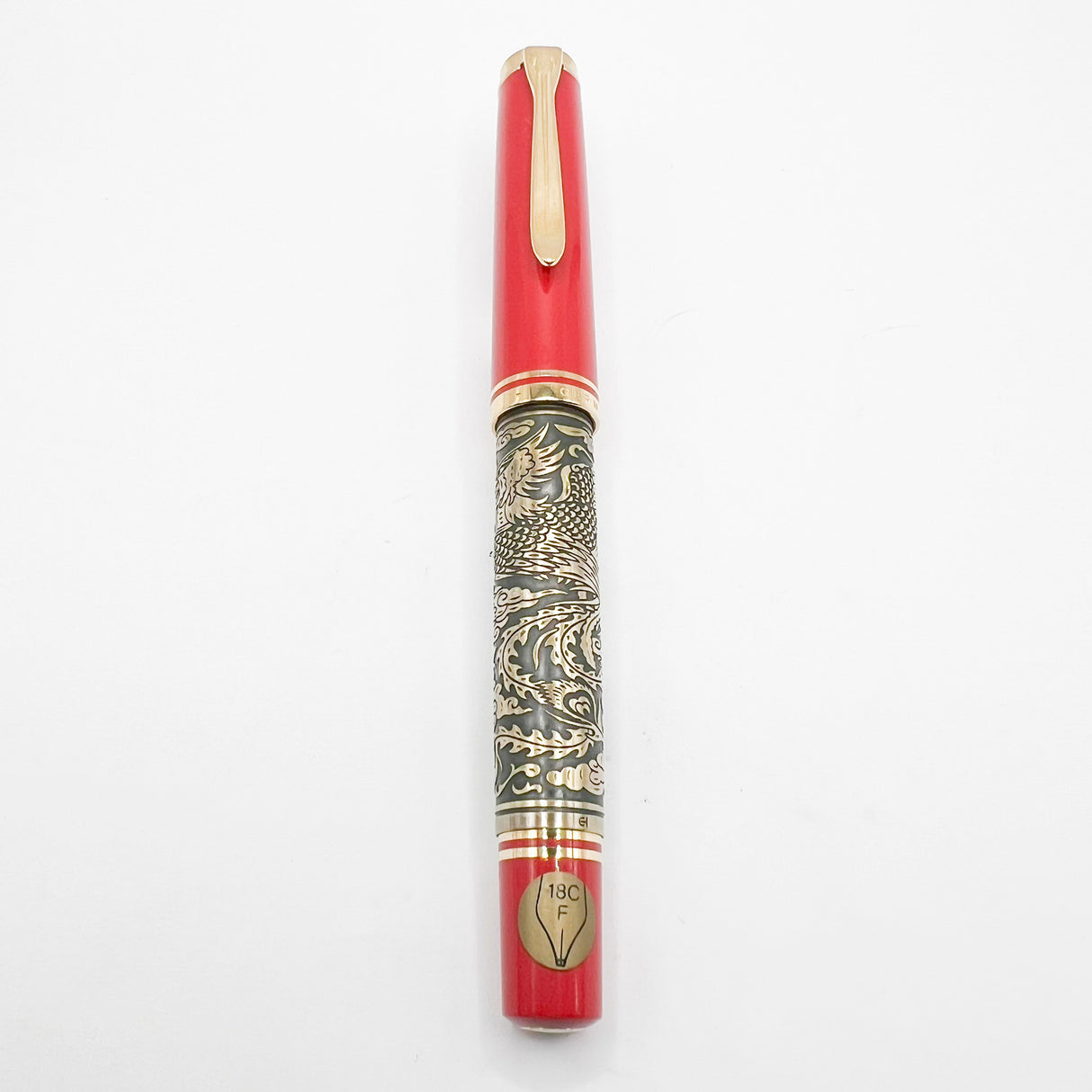 Pelikan Golden Phoenix Limited Edition Fountain Pen - Fine 18kt Gold Nib