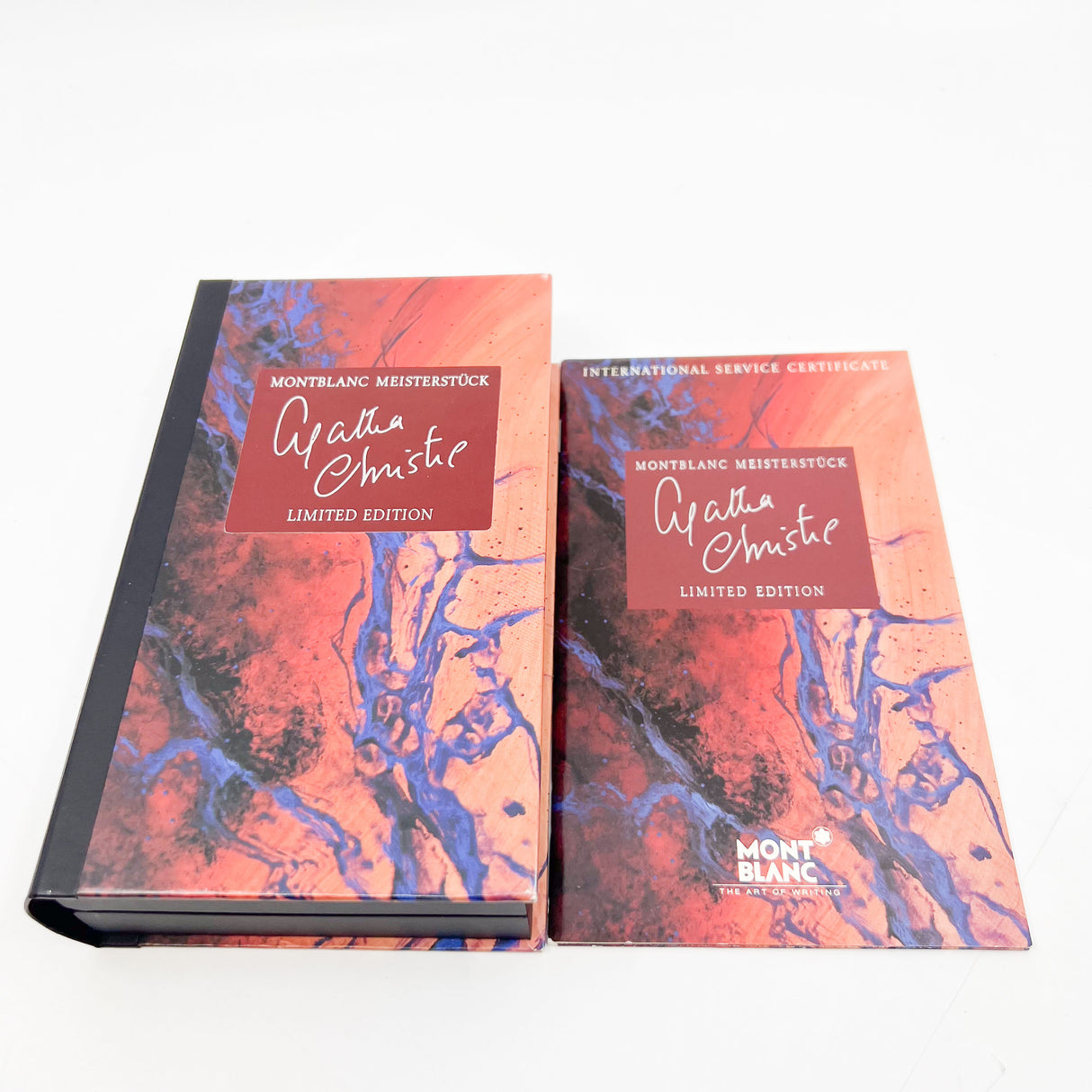 Montblanc Agatha Christie Sterling Silver Limited Edition Fountain Pen - Fine 18kt Gold Nib