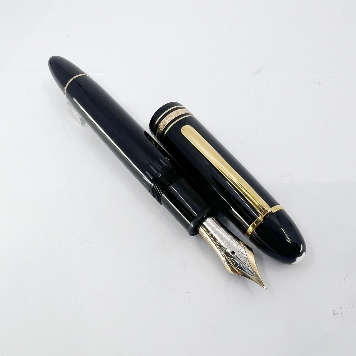 Montblanc Meisterstuck #149 Fountain Pen - Largest Of The Meisterstucks - Semi-Flex Fine 14kt Gold Nib