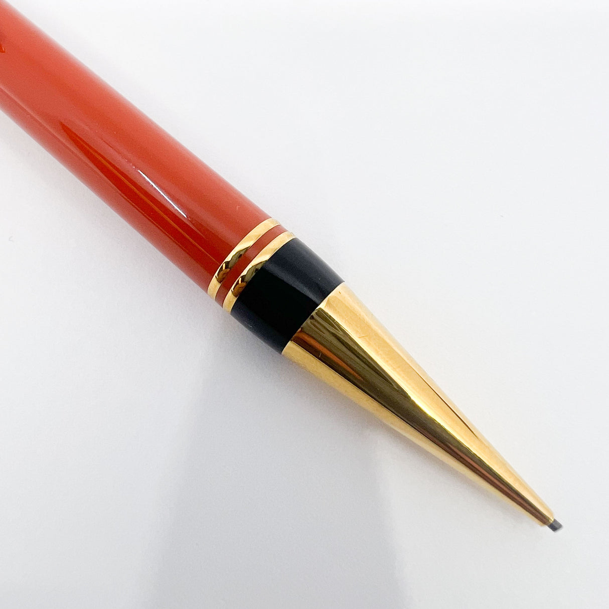 Parker Duofold Orange Mechanical Pencil 0.9mm (Circa 1995)