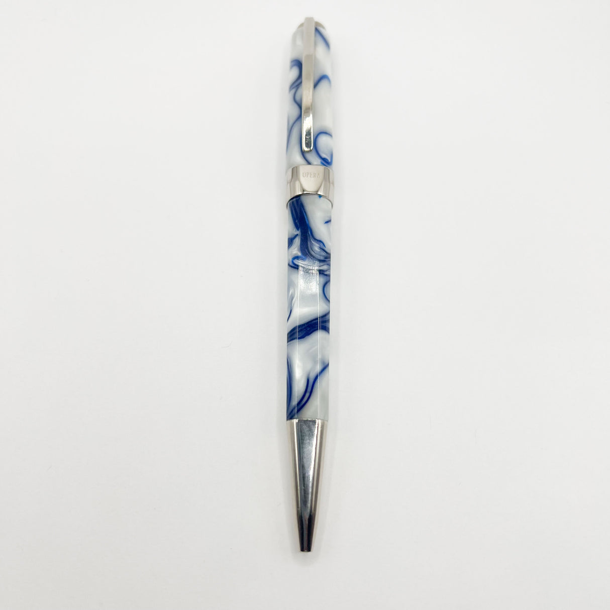 Visconti Opera Nordic Blue & Lustrous White Ballpoint Pen