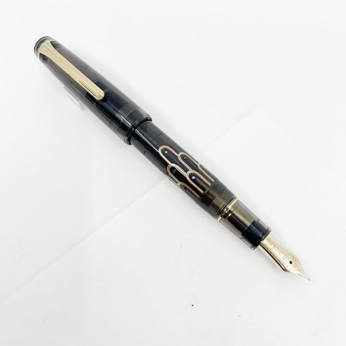 Sailor "ALA SV" (Silver Wings) Classic Ko Fountain Pen - Medium Fine 21kt Gold Nib