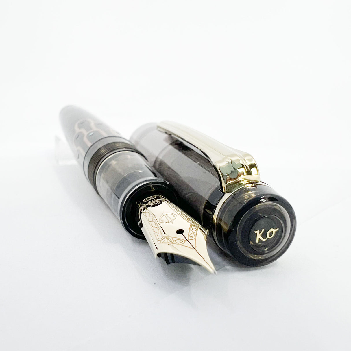 Sailor "ALA SV" (Silver Wings) Classic Ko Fountain Pen - Medium Fine 21kt Gold Nib