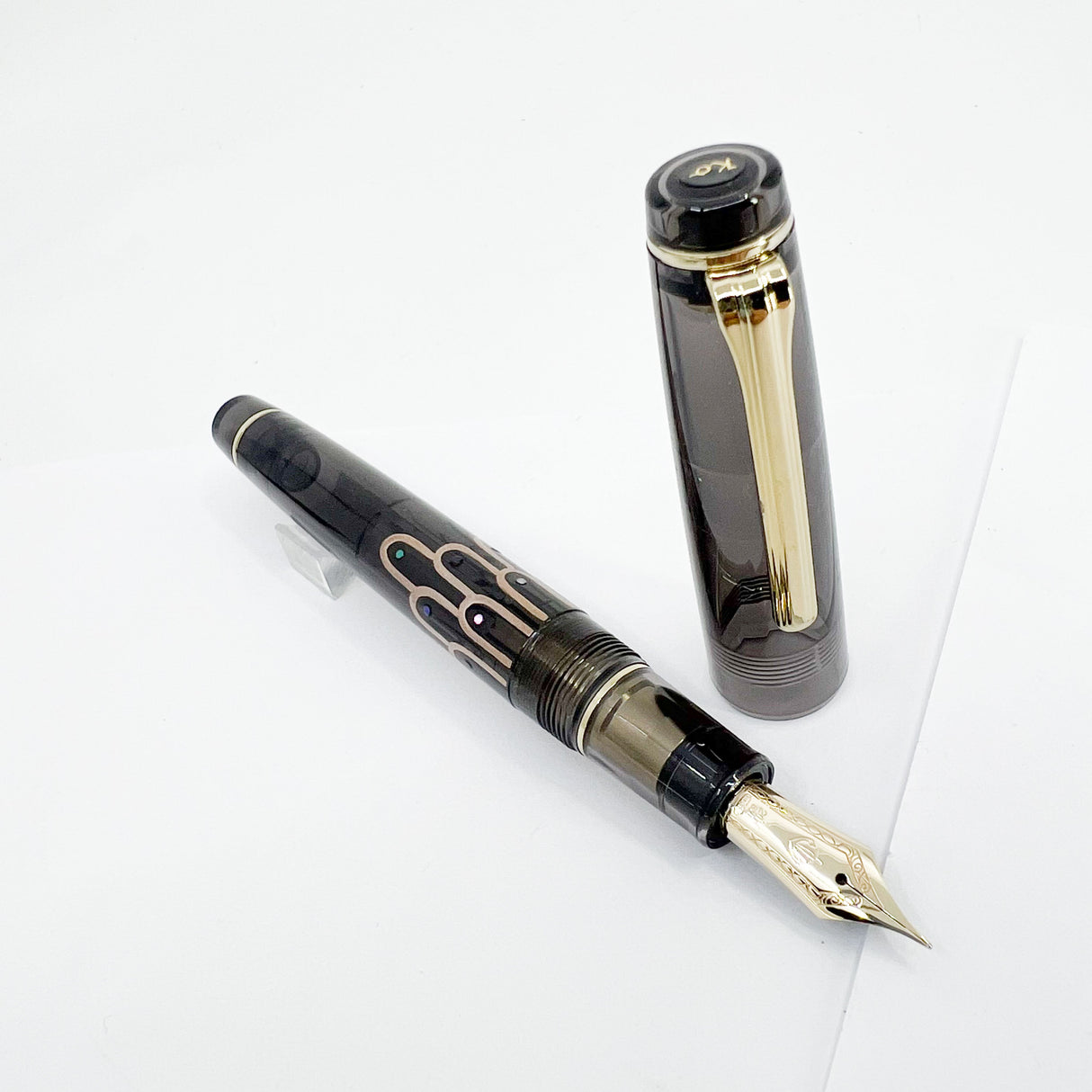 Sailor "ALA SV" (Silver Wings) Classic Ko Fountain Pen - Medium Fine 21kt Gold Nib