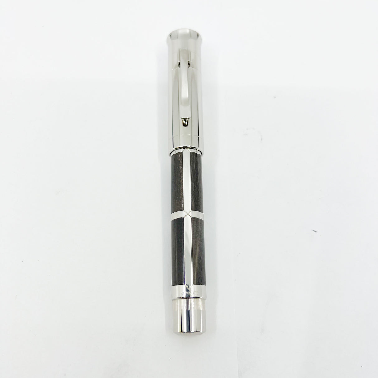Graf von Faber Castell 2007 Gemstone (Petrified Wood) Pen of the Year Fountain Pen - Medium 18kt Gold Nib