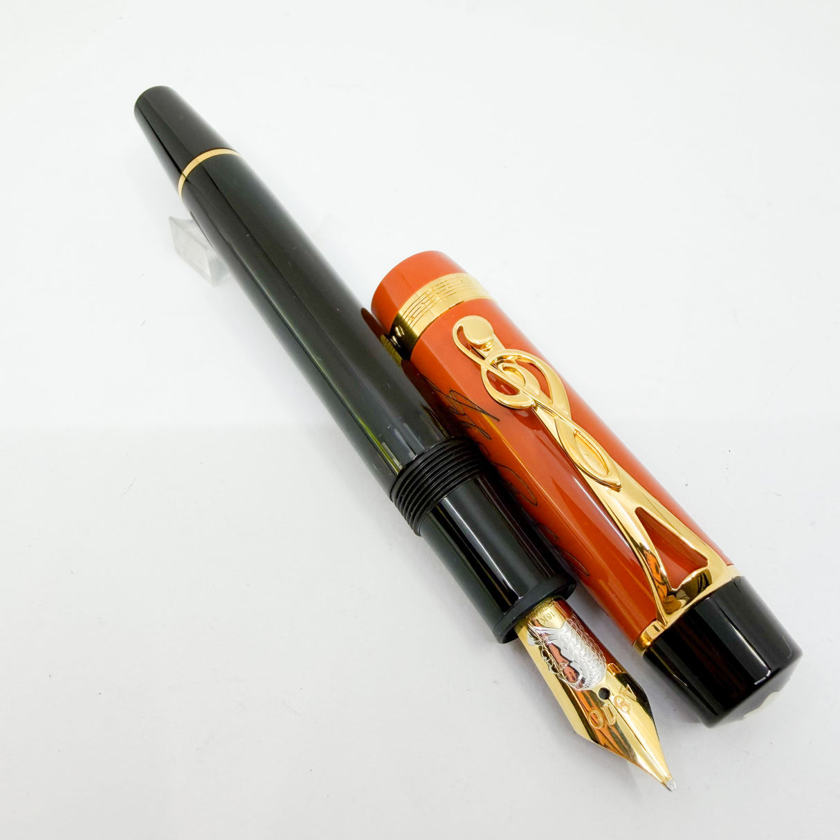 Montblanc Johann Sebastian Bach Donation Limited Edition Fountain Pen - Broad 18kt Gold Nib