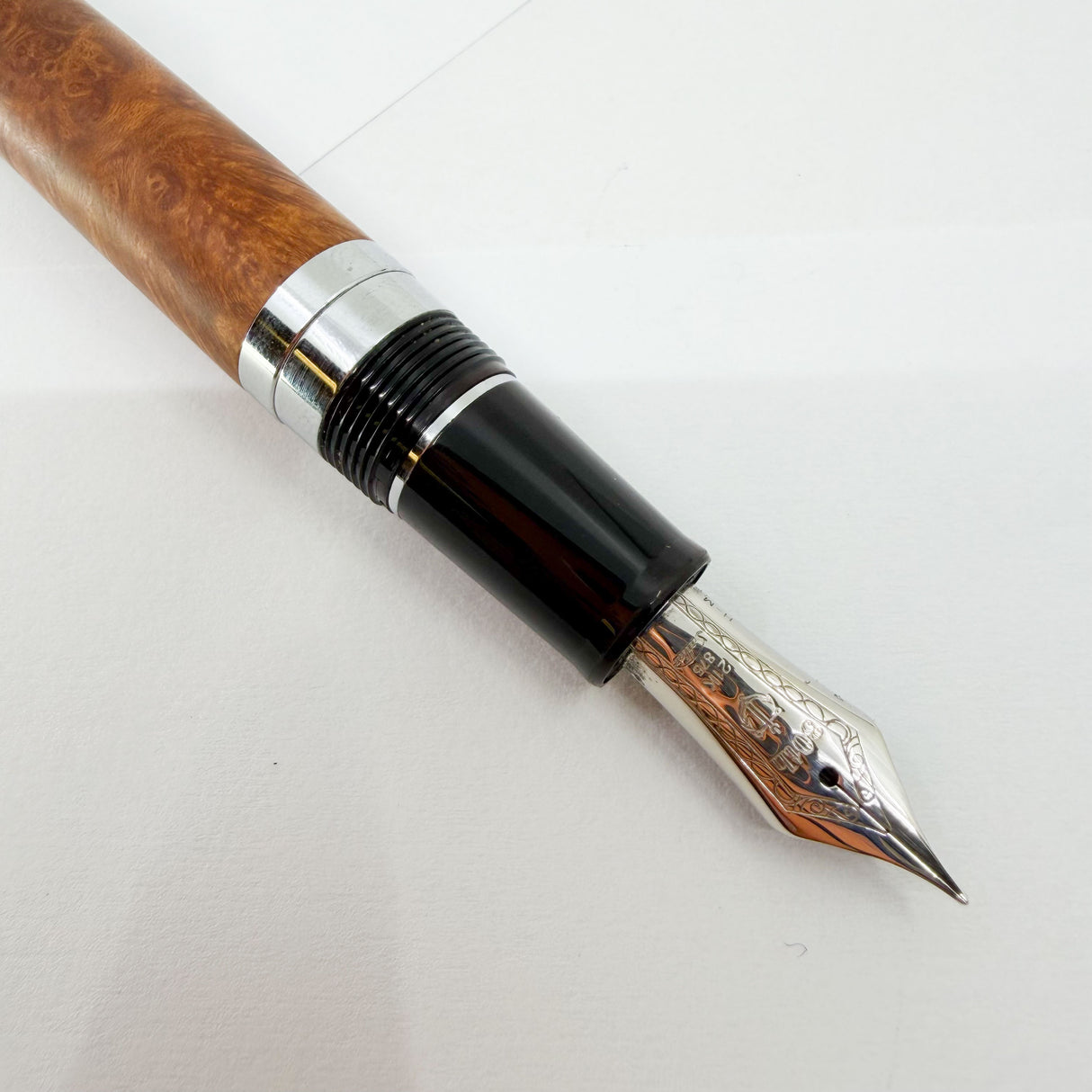 Sailor 1911 Profit's 30th Anniversary Briarwood Limited Edition Fountain Pen - Medium 21kt Gold Nib