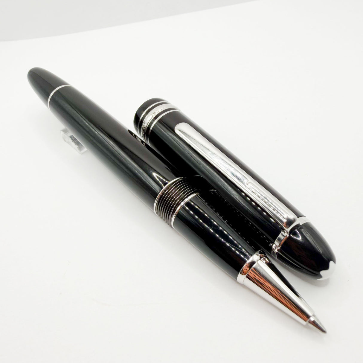 Montblanc Meisterstuck Black Resin - Platinum Plated Trim LeGrand Rollerball