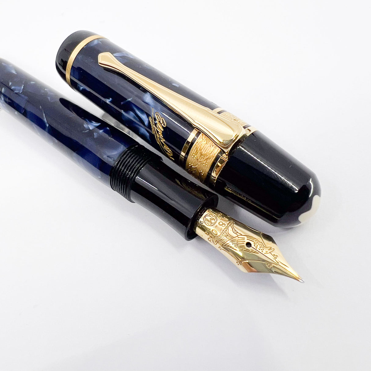 Montblanc Edgar Allan Poe Writer's Limited Edition Fountain Pen - Fine 18kt Gold Nib