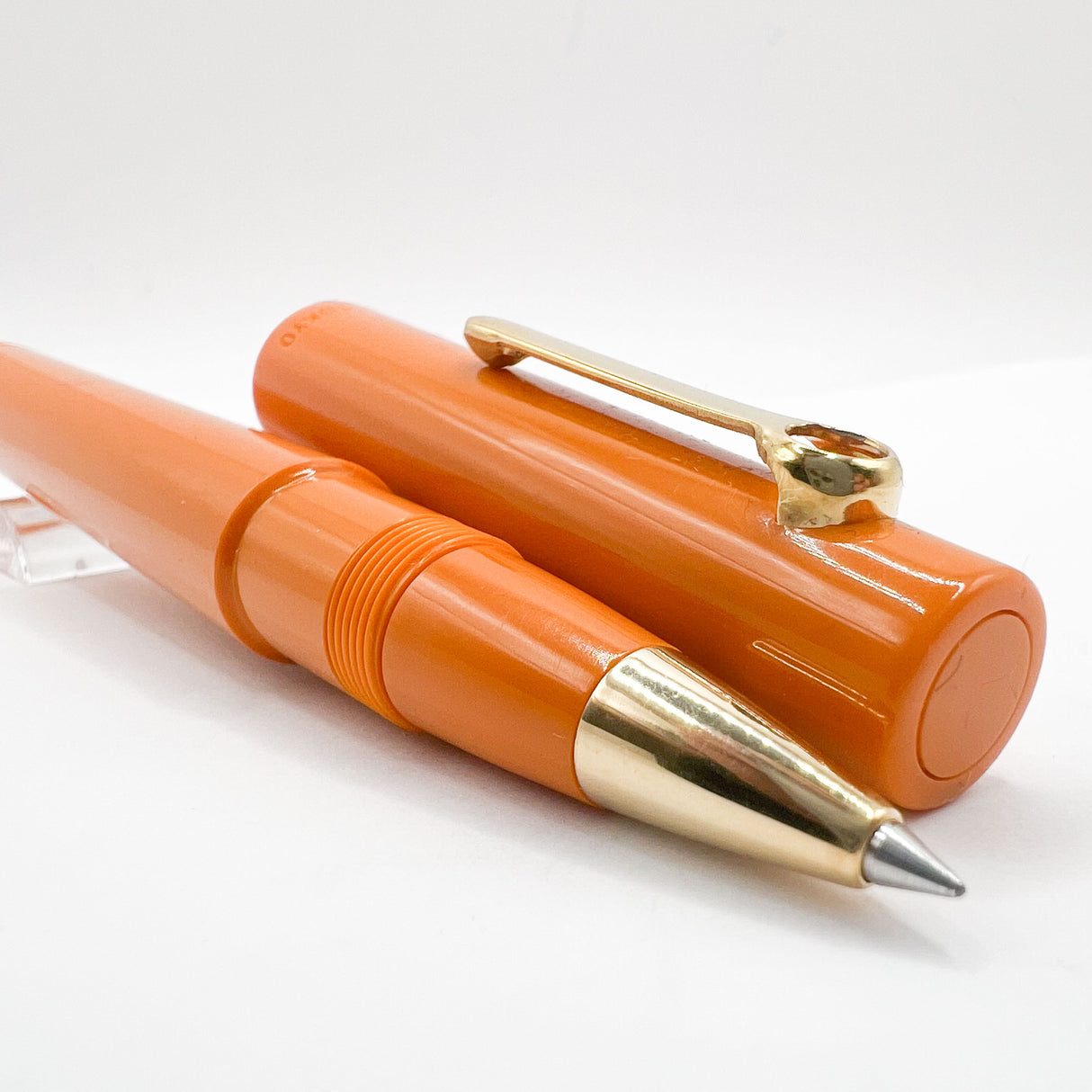 OMAS Tokyo Apricot Orange Vegetal Resin Rollerball