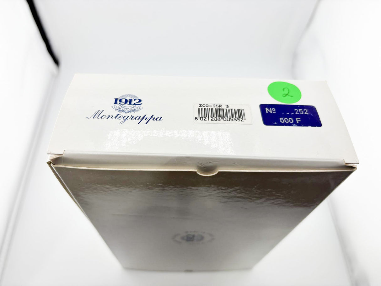 Montegrappa Israel 50th Anniversary Sterling Silver Limited Edition Fountain Pen - Broad 18kt Gold Nib