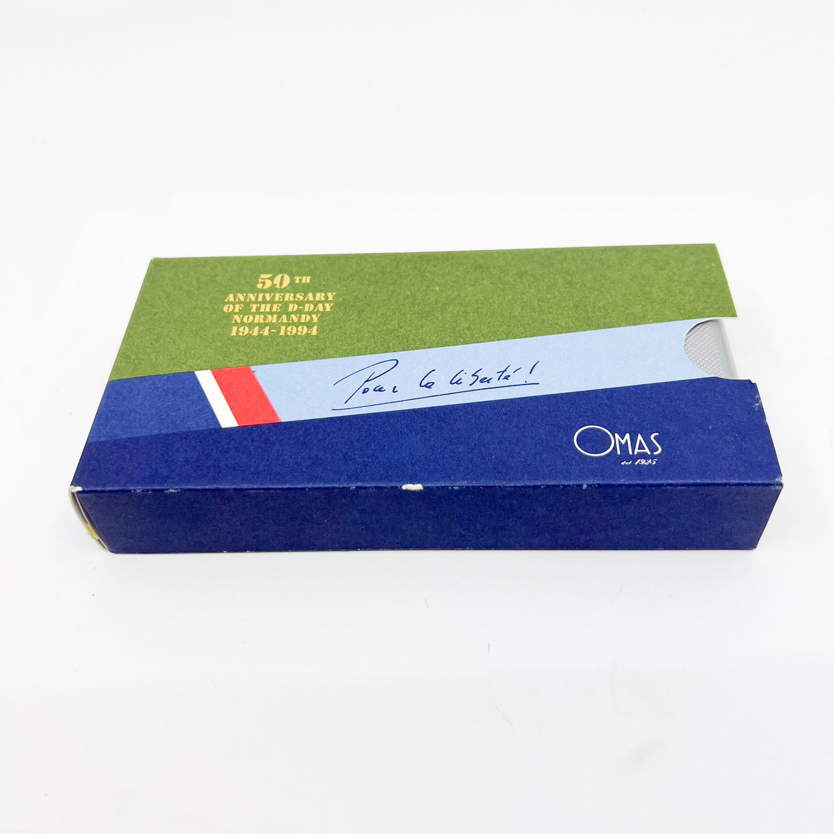 OMAS D-Day Normandy 50th Anniversary Limited Edition Fountain Pen - Fine 18kt Gold Nib