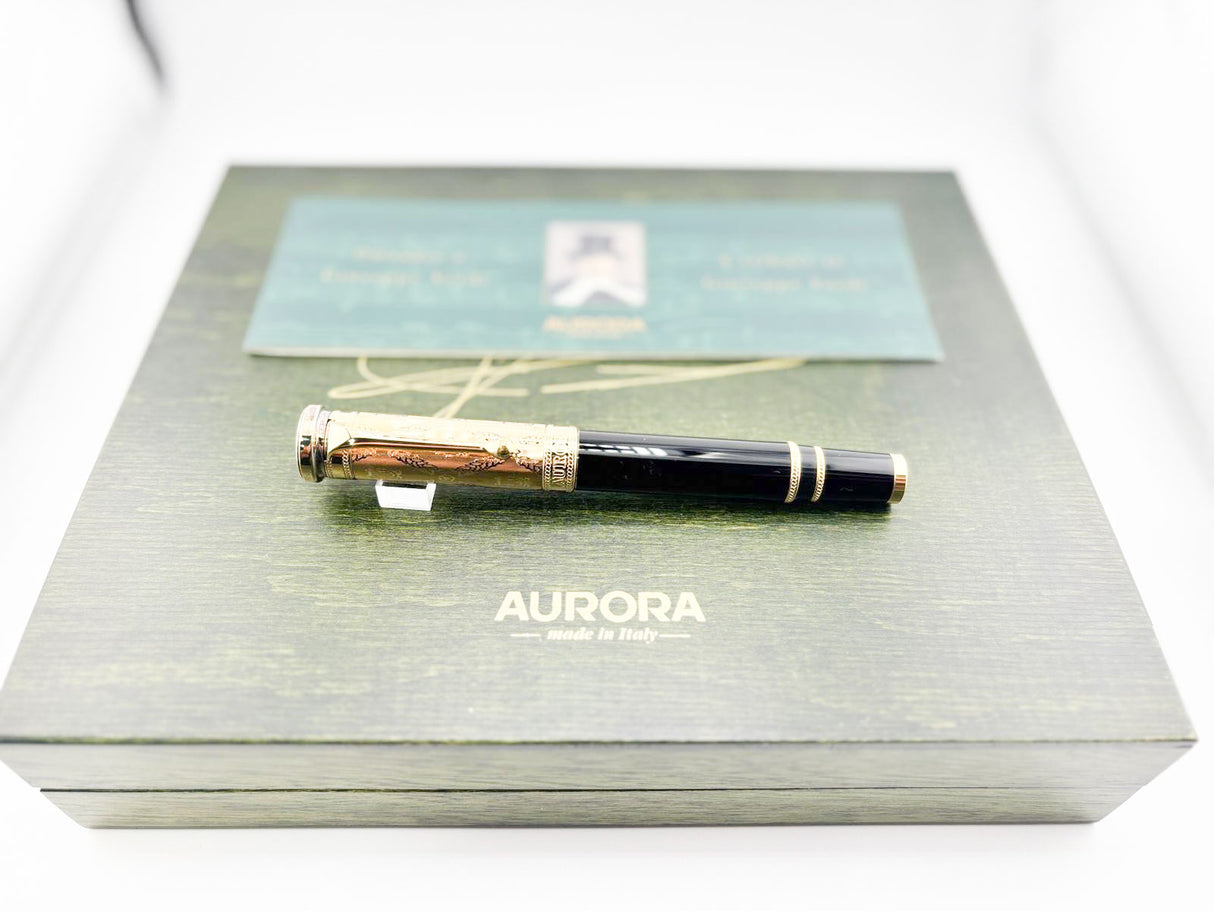 Aurora Guisseppe Verdi Opera Doue Limited Edition Fountain Pen - Extra Fine 18kt Gold Nib